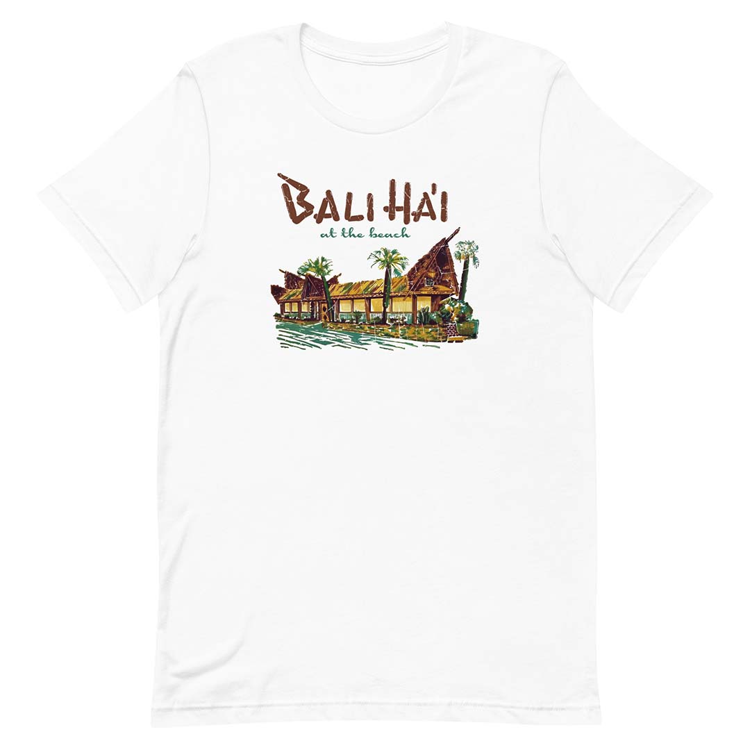 Bali Hai at the Beach New Orleans Unisex Retro T-shirt