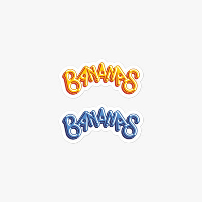 Bananas Magazine Retro Sticker