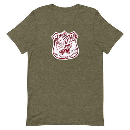 Bedford Roll Arena Pennsylvania Unisex Retro T-shirt