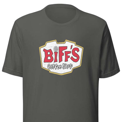 Biff’s Coffee Shops California Unisex Retro T-shirt