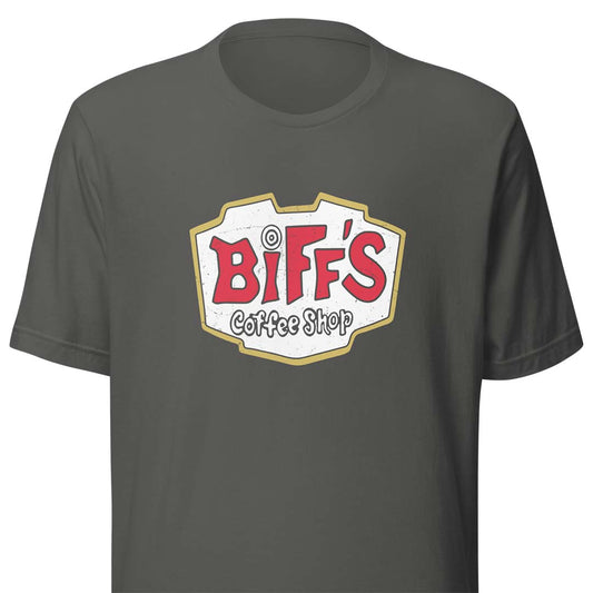 Biff’s Coffee Shops California Unisex Retro T-shirt