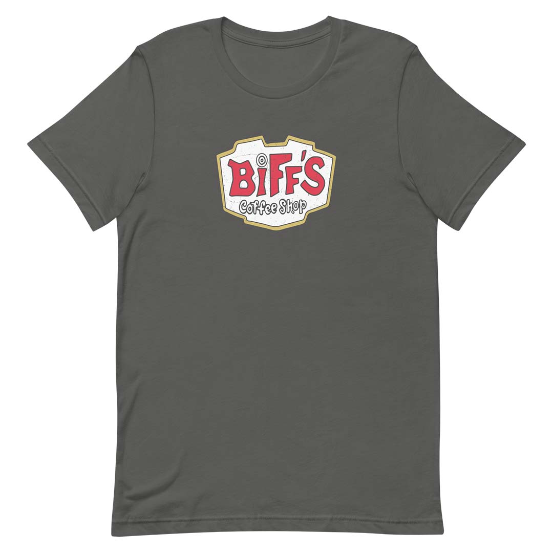 Biff’s Coffee Shops California Unisex Retro T-shirt