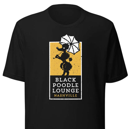 Black Poodle Lounge Nashville Unisex Retro T-shirt
