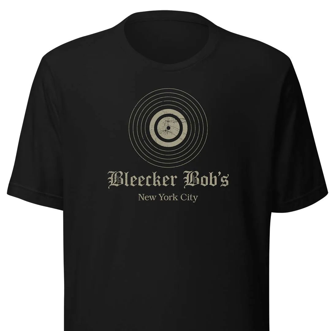 Bleecker Bob’s Records New York Unisex Retro T-shirt