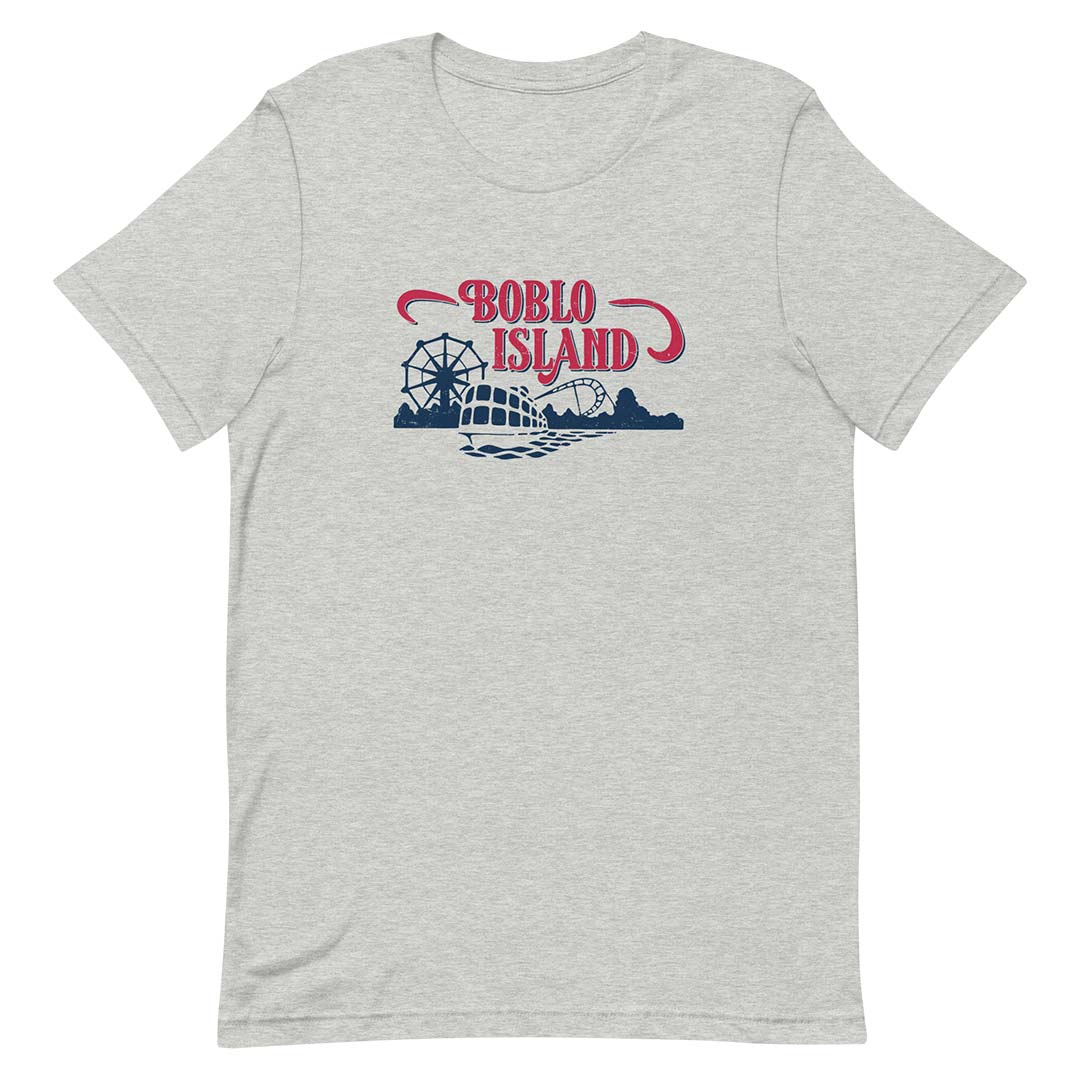 Boblo Island Detroit Unisex Retro T-shirt