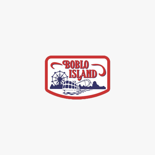 Boblo Island Detroit Retro Sticker