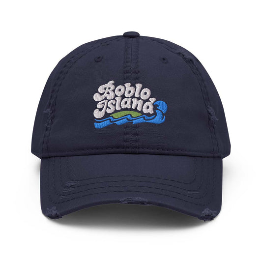 Boblo Island Detroit Retro Distressed Hat