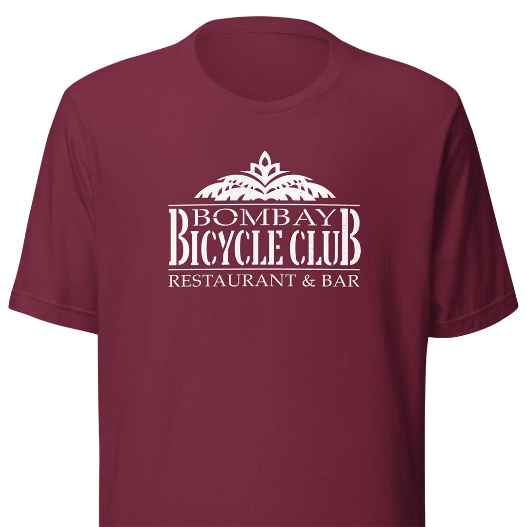 Bombay Bicycle Club Restaurant Unisex Retro T-shirt