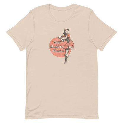 Boost the Rockford Peaches Unisex Retro T-shirt