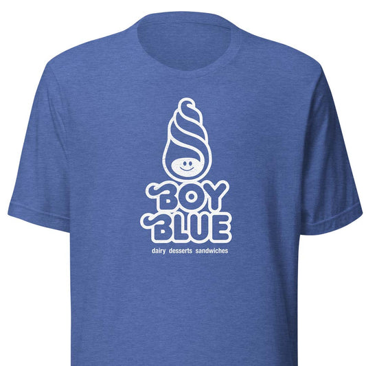 Boy Blue Ice Cream Milwaukee Unisex Retro T-shirt
