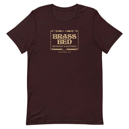 Brass Bed Restaurant & Discoteque Columbia Unisex Retro T-shirt