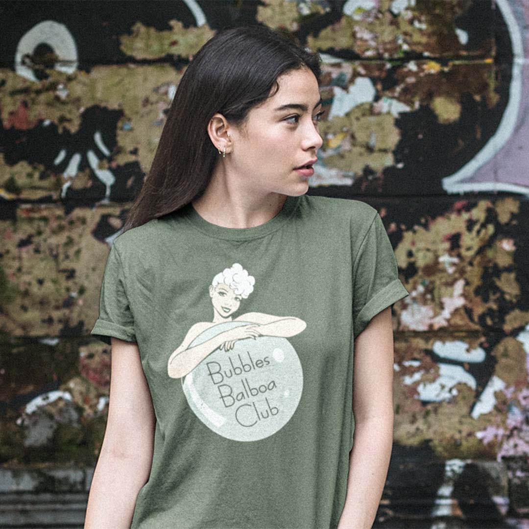 Bubbles Balboa Club California Unisex Retro T-shirt