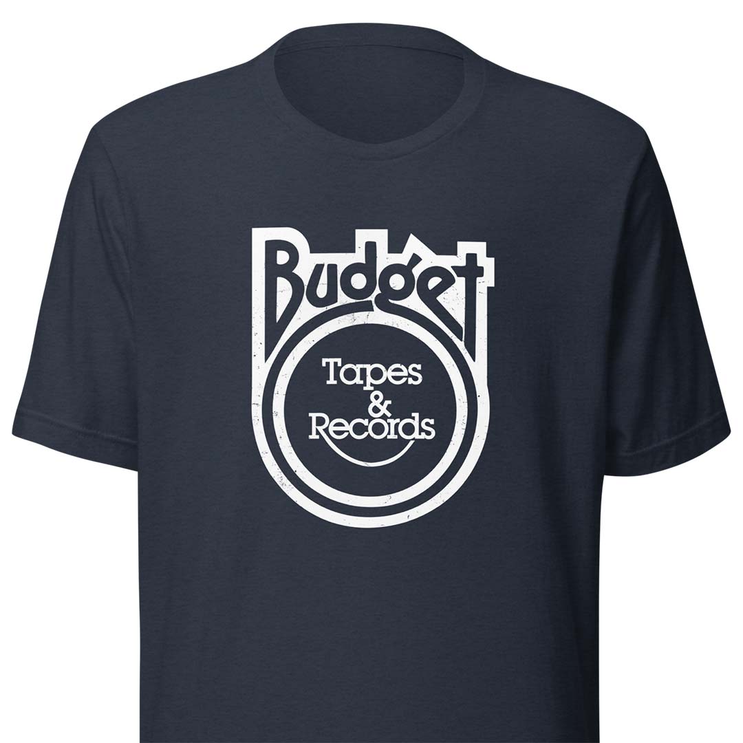 Budget Tapes & Records Unisex Retro T-shirt