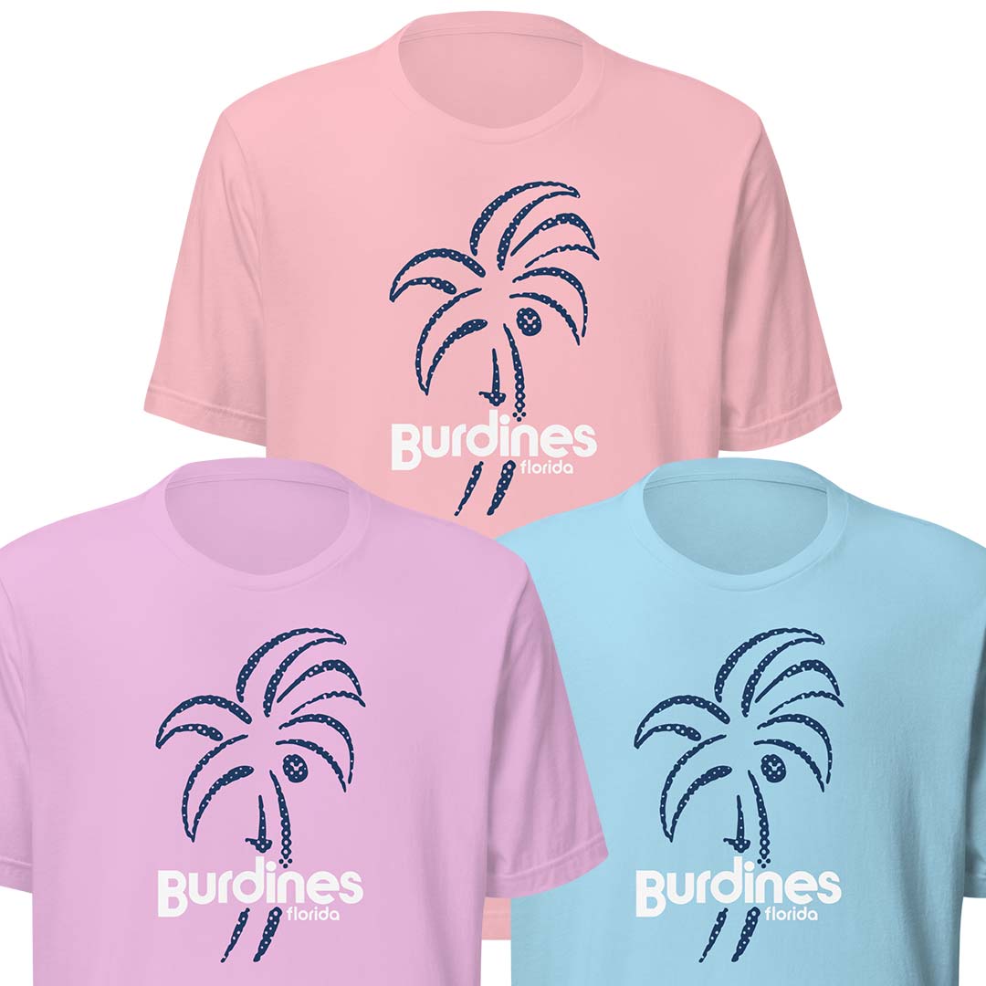 Burdines Department Store Florida Unisex Retro T-shirt