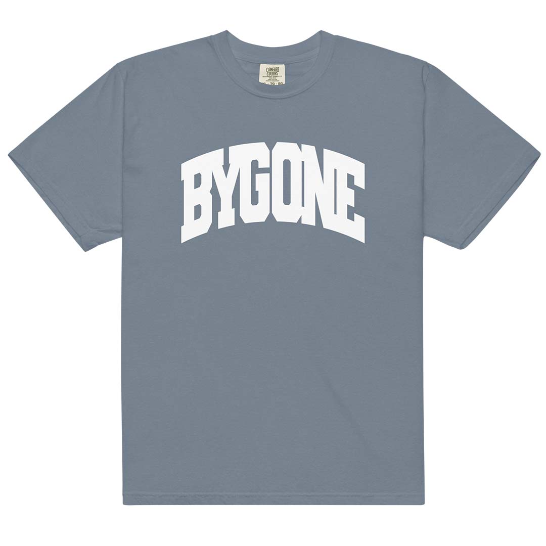 Bygone Varsity unisex garment-dyed heavyweight t-shirt