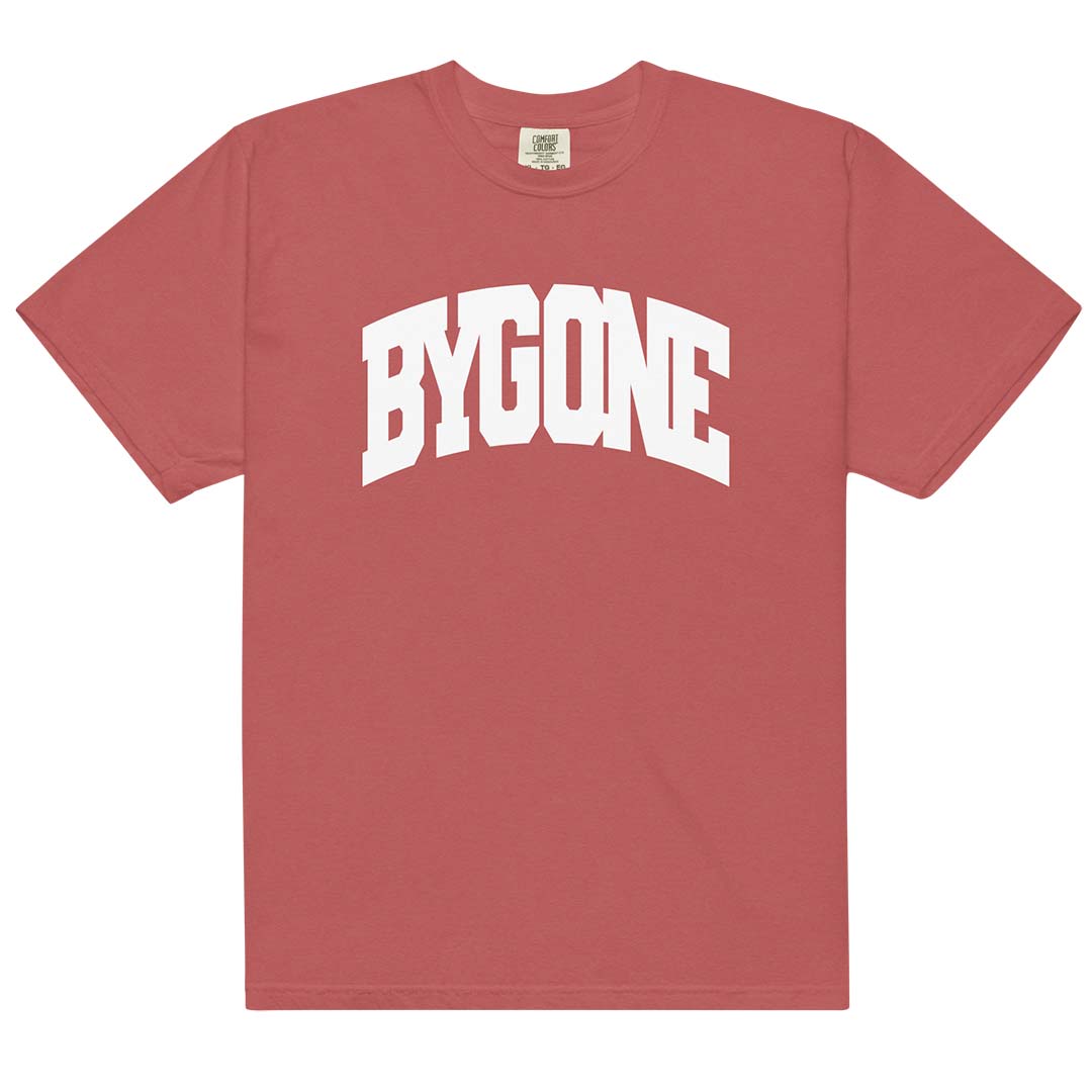 Bygone Varsity unisex garment-dyed heavyweight t-shirt