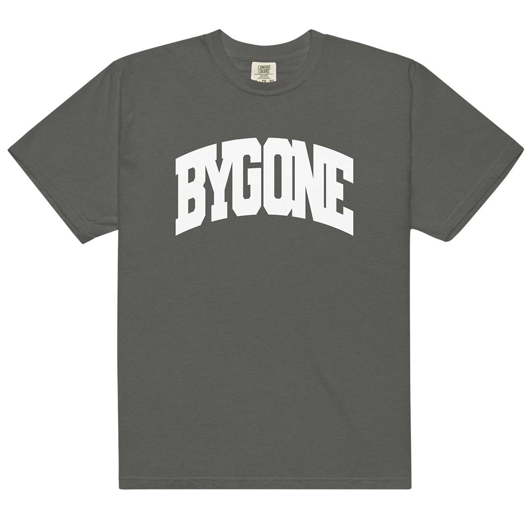 Bygone Varsity unisex garment-dyed heavyweight t-shirt