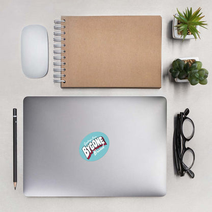 Greetings from Bygone Brand Retro Sticker