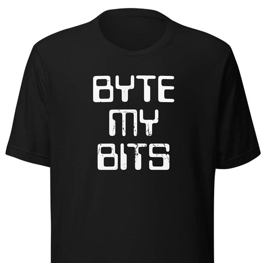 Byte My Bits 70’s Computer Unisex Retro T-shirt