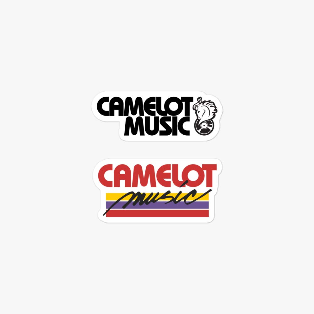 Camelot Music Retro Sticker