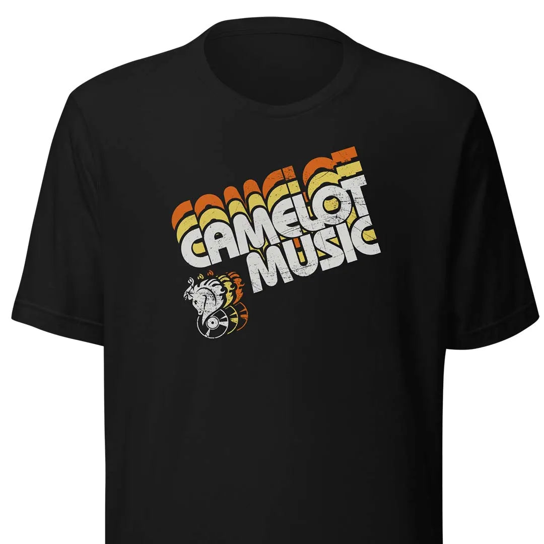 Camelot Music Unisex Retro T-shirt