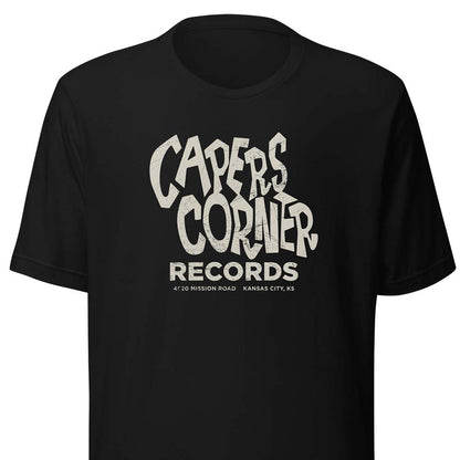 Capers Corner Records Kansas City Unisex Retro T-shirt