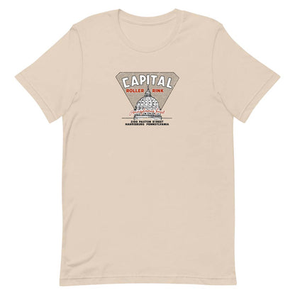 Capital Roller Rink Harrisburg Unisex Retro T-shirt