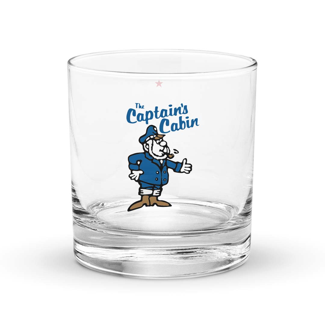 Captain’s Cabin Restaurant & Lounge Rockford Rocks Highball Cocktail Glass