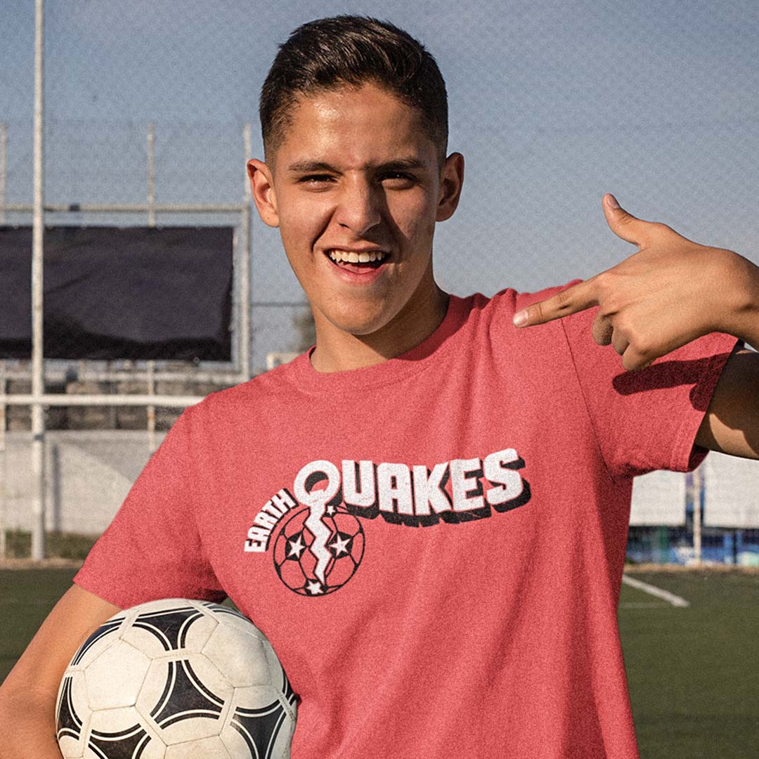 Golden Bay Earthquakes MISL Soccer Unisex Retro T-shirt