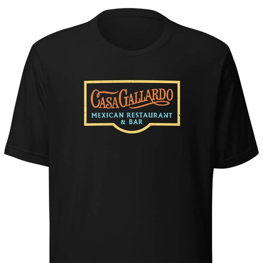 Casa Gallardo Mexican Restaurant Unisex Retro T-shirt