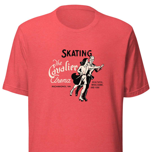 Cavalier Skating Arena Richmond Unisex Retro T-shirt