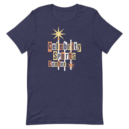 Celebrity Sports Center Denver Unisex Retro T-shirt