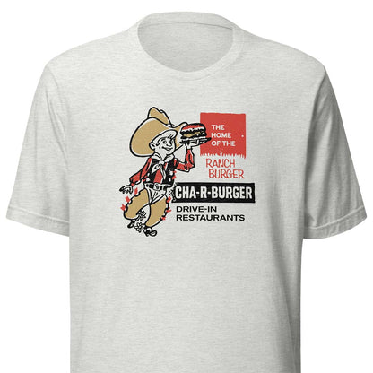 Cha-R-Burger Drive-in Restaurant Dayton Unisex Retro T-shirt