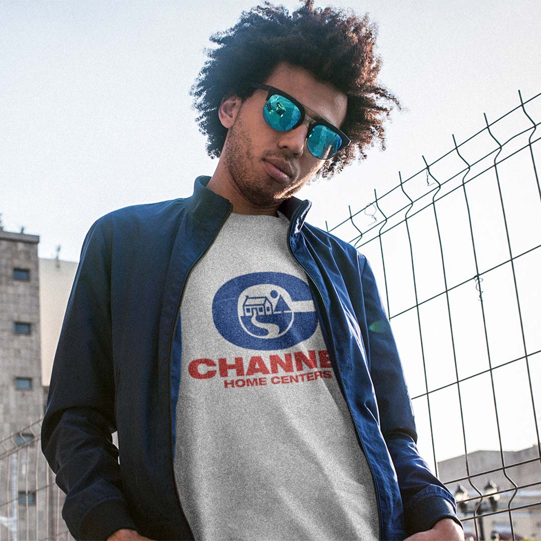 Channel Home Centers New Jersey Unisex Retro T-shirt