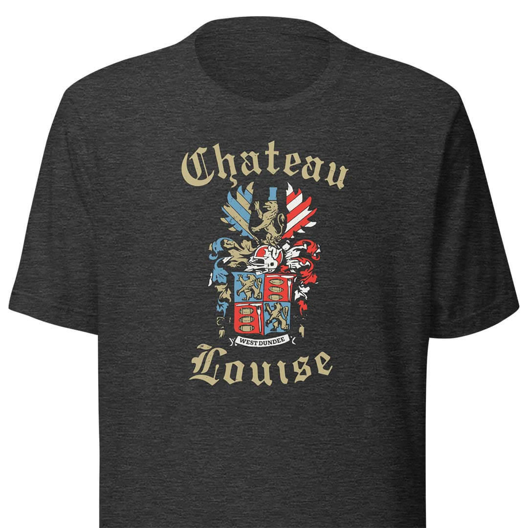 Chateau Louise Resort West Dundee Chicago Unisex Retro T-shirt