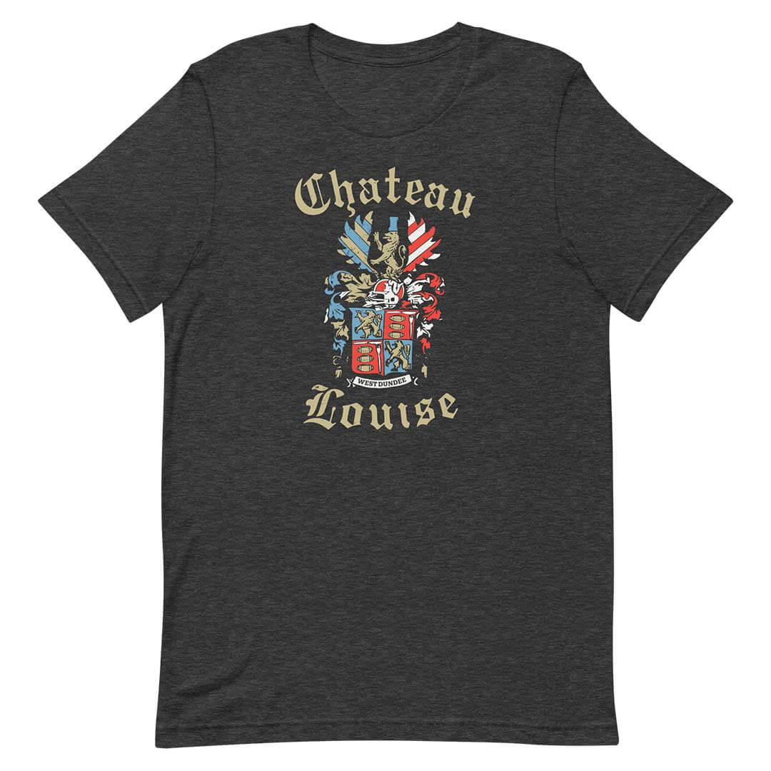 Chateau Louise Resort West Dundee Chicago Unisex Retro T-shirt