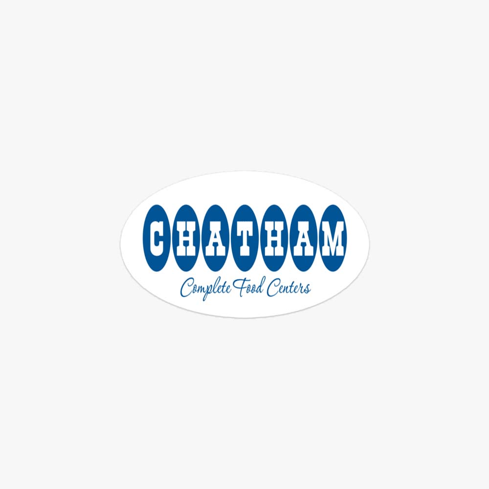Chatham Supermarkets Michigan Retro Sticker