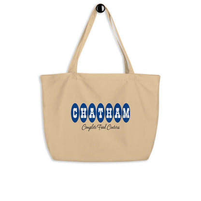 Chatham Supermarkets Michigan Large organic tote bag