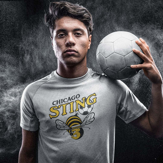 Chicago Sting NASL Soccer Unisex Retro T-shirt
