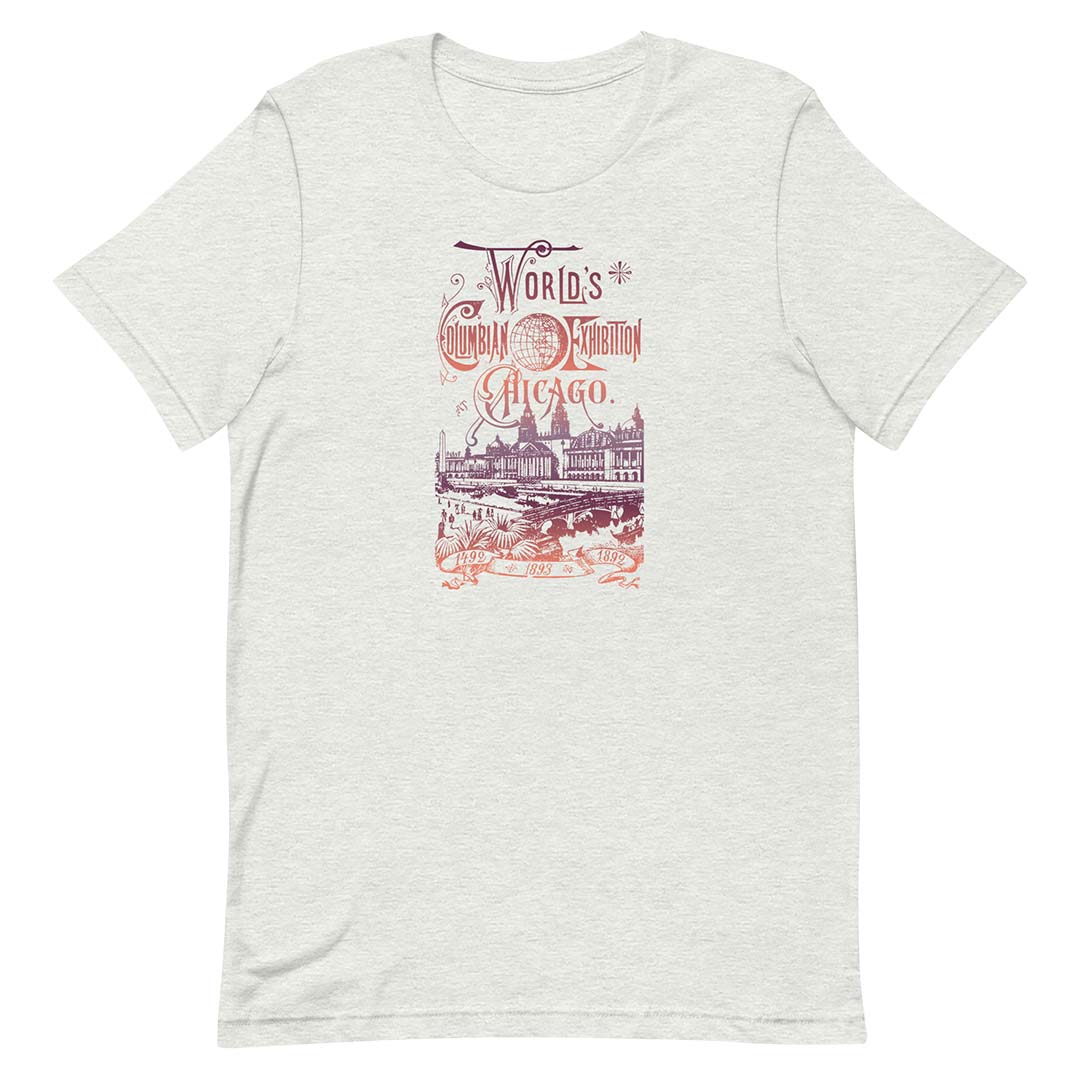 Chicago World’s Fair 1893 Unisex Retro T-shirt