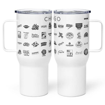 Chicago Bygone Brands Tumbler Travel Mug with Handle