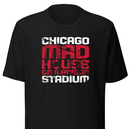 Chicago Stadium Unisex Retro T-shirt