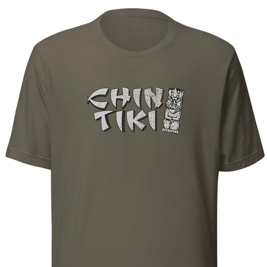 Chin Tiki Detroit Unisex Retro T-shirt