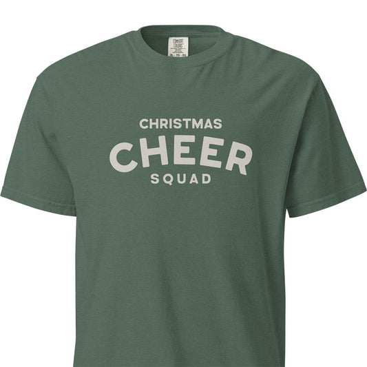 Christmas Cheer Squad Unisex Garment-dyed Heavyweight T-shirt