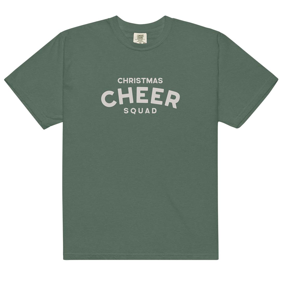 Christmas Cheer Squad Unisex Garment-dyed Heavyweight T-shirt