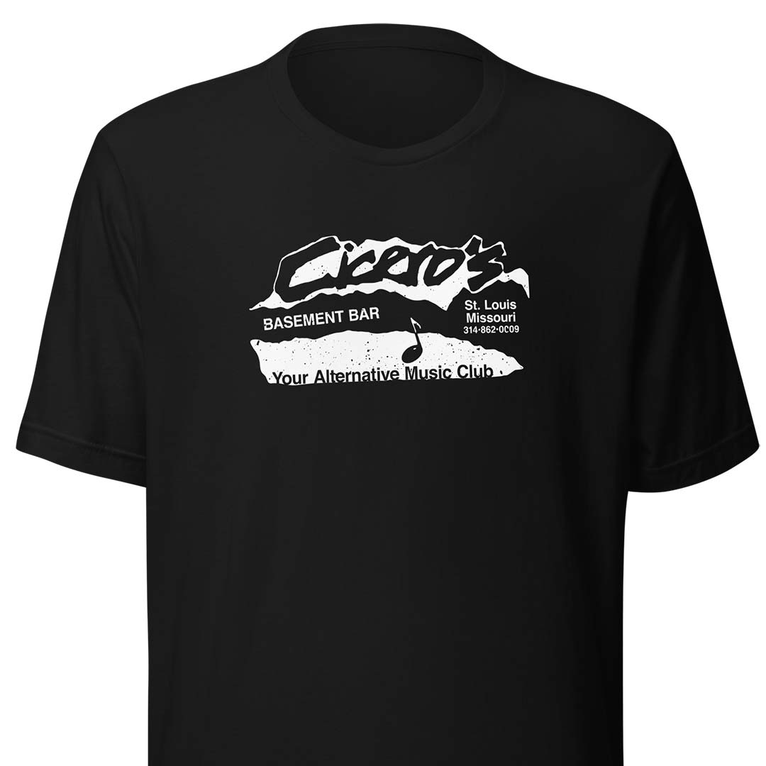 Cicero’s Basement Bar St. Louis Unisex Retro T-shirt