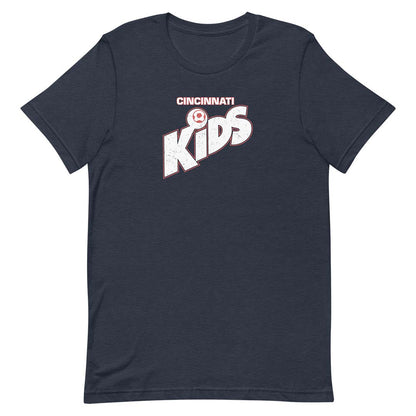 Cincinnati Kids MISL Soccer Unisex Retro T-shirt
