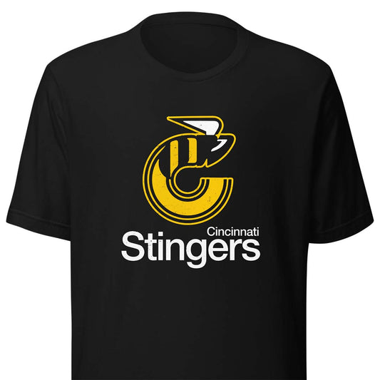 Cincinnati Stingers Hockey Unisex Retro T-shirt