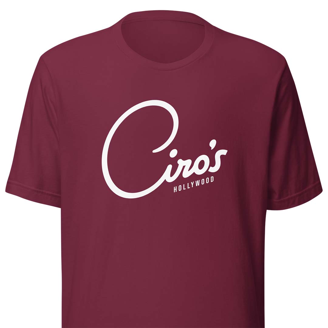 Ciro's Hollywood Nightclub Unisex Retro T-shirt