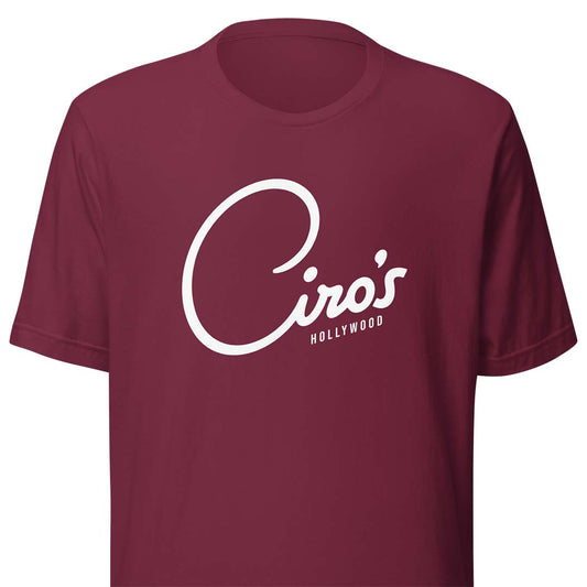 Ciro's Hollywood Nightclub Unisex Retro T-shirt